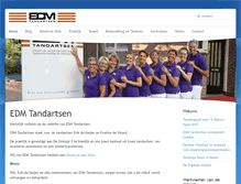 Tablet Screenshot of edmtandartsen.nl